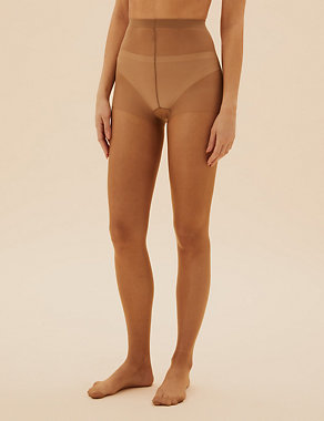 5 Denier Cool Comfort™ Oiled Look Tights Image 2 of 4