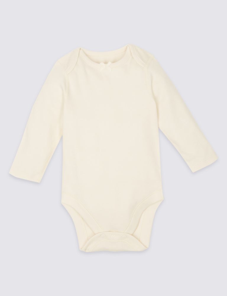 5 Pack Assorted Pure Cotton Bodysuits 6 of 9