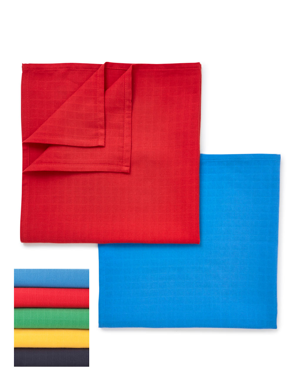 5 Pack Coloured Muslin Squares M&S