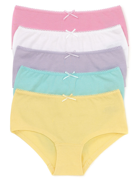 5 Pack Cotton Rich Shorts (2-16 Years) Image 1 of 1