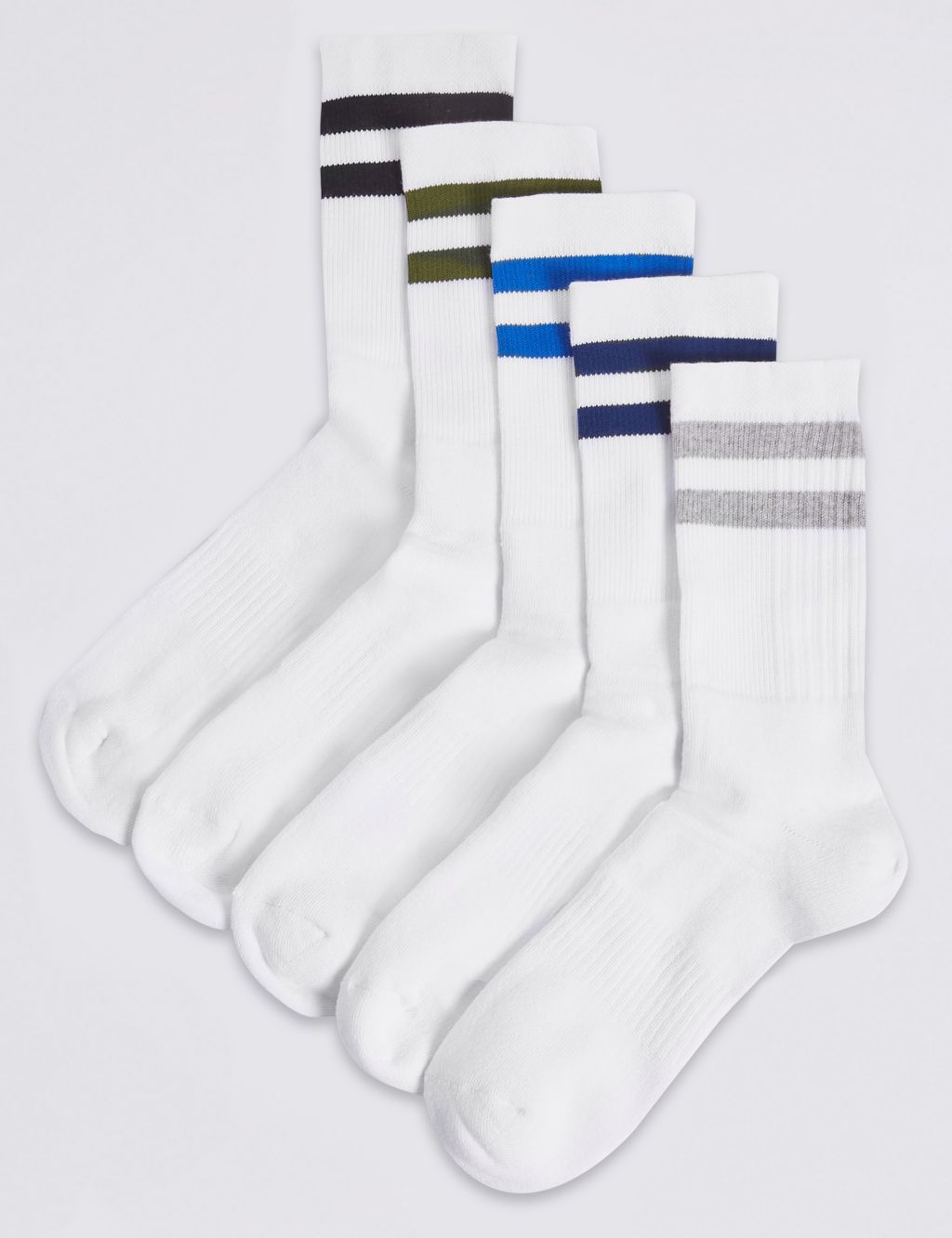 5 Pack Cotton Rich Socks 1 of 1