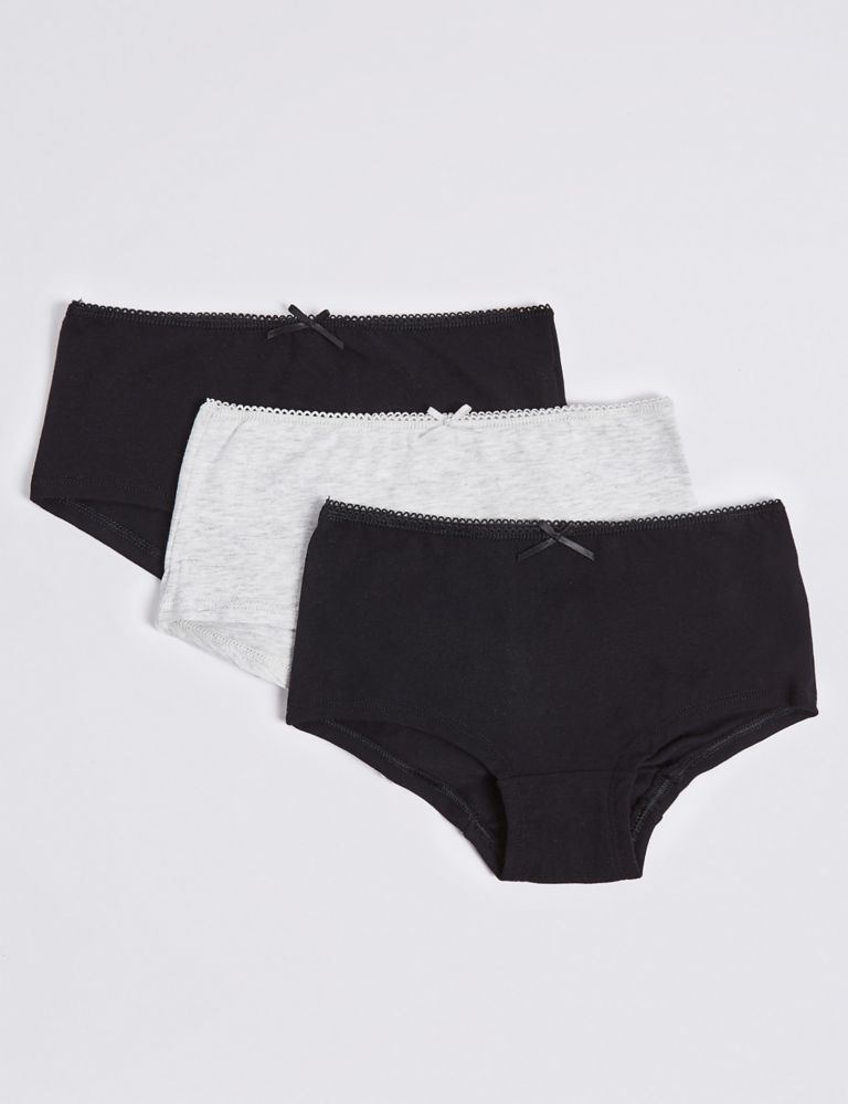5 Pack Cotton with Stretch Shorts (6-16 Years) 2 of 2