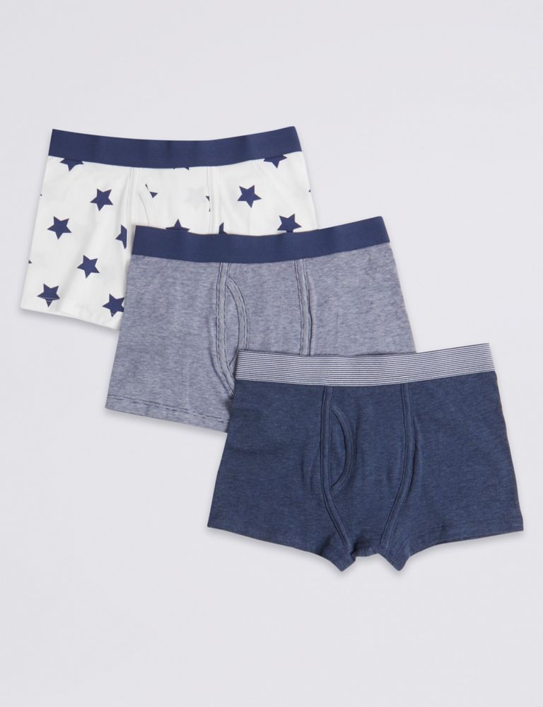 5 Pack Cotton with Stretch Trunks (18 Months - 16 Years) 2 of 2