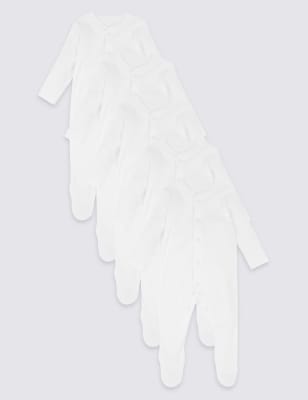 plain white sleepsuits