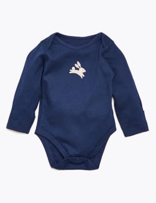 10-Pack Organic Cotton Long Sleeve Bodysuits