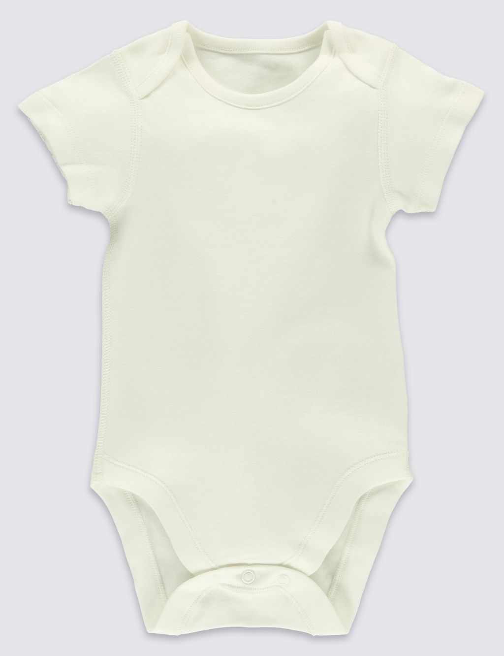 5 Pack Pure Cotton Bodysuits (0- 3 Years) 8 of 9