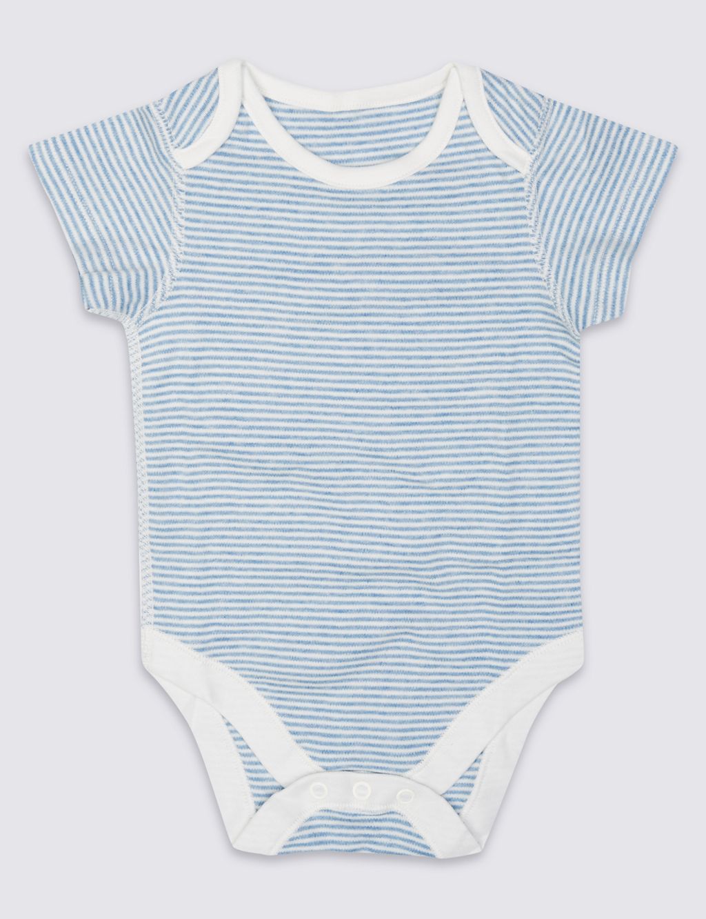 5 Pack Pure Cotton Bodysuits 6 of 7