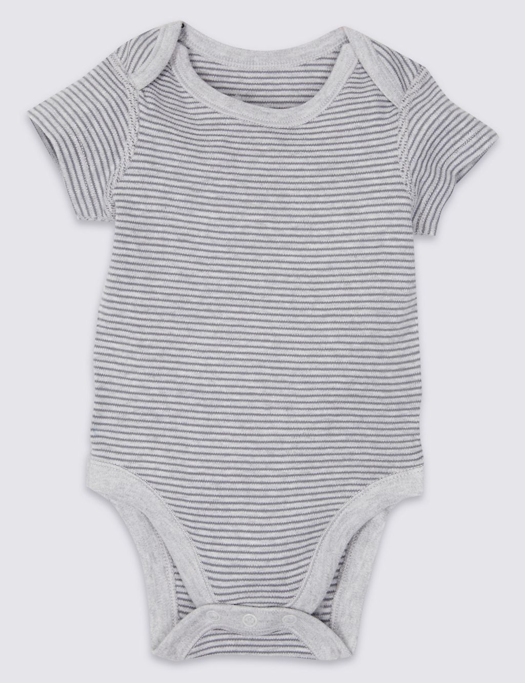 5 Pack Pure Cotton Bodysuits 2 of 9