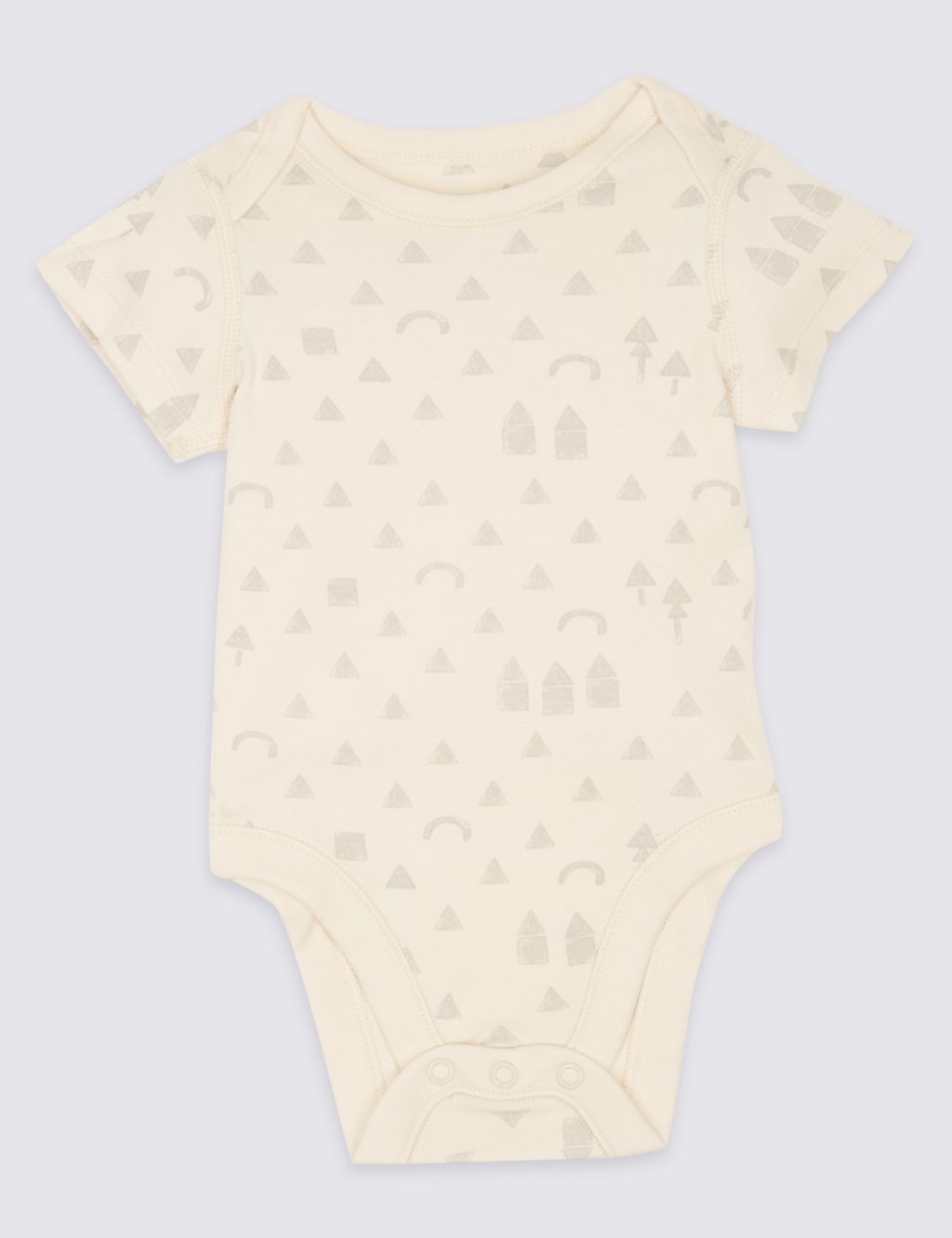 5 Pack Pure Cotton Bodysuits 7 of 9