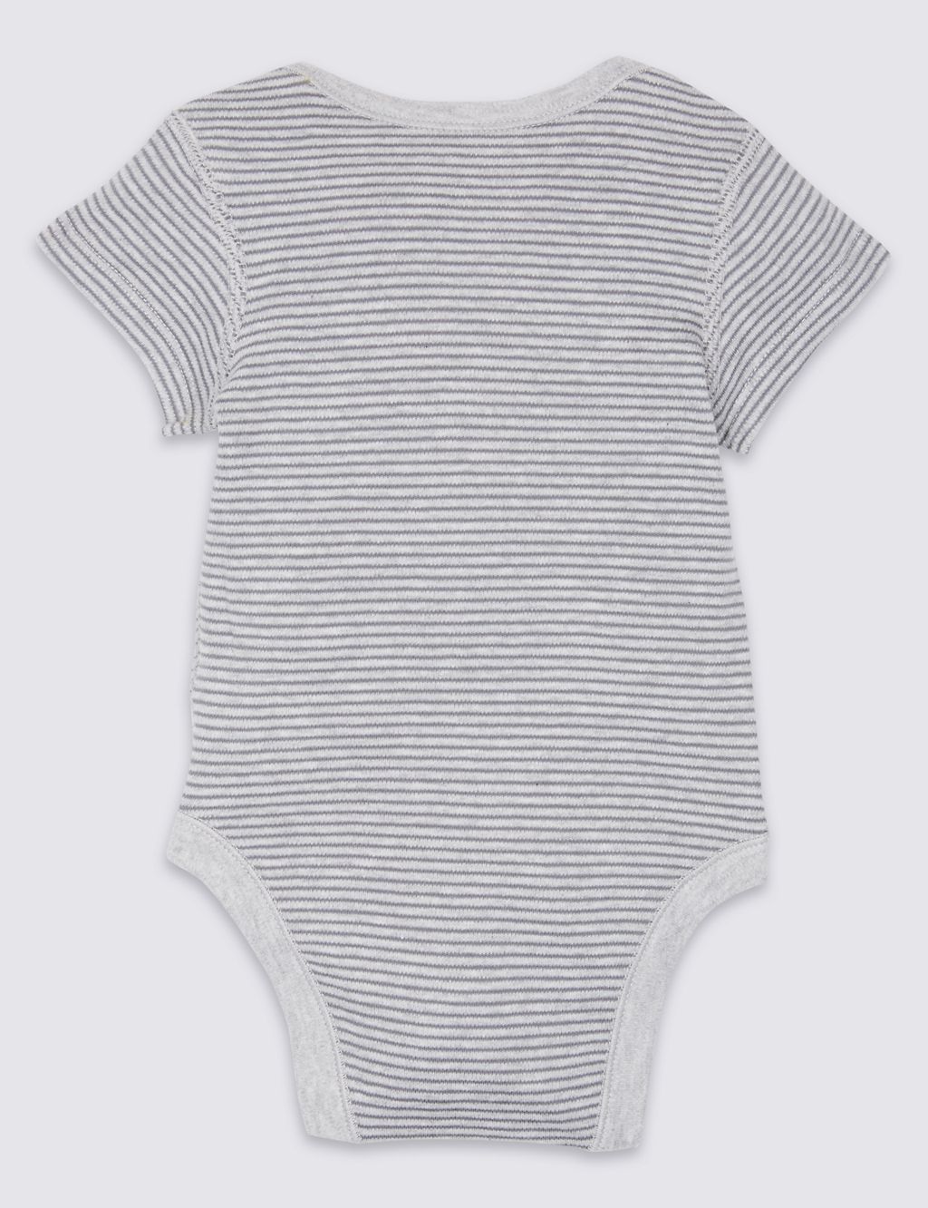 5 Pack Pure Cotton Bodysuits 5 of 9