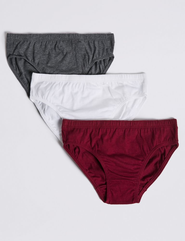 5 Pack Pure Cotton Briefs (18 Months - 16 Years) 2 of 2