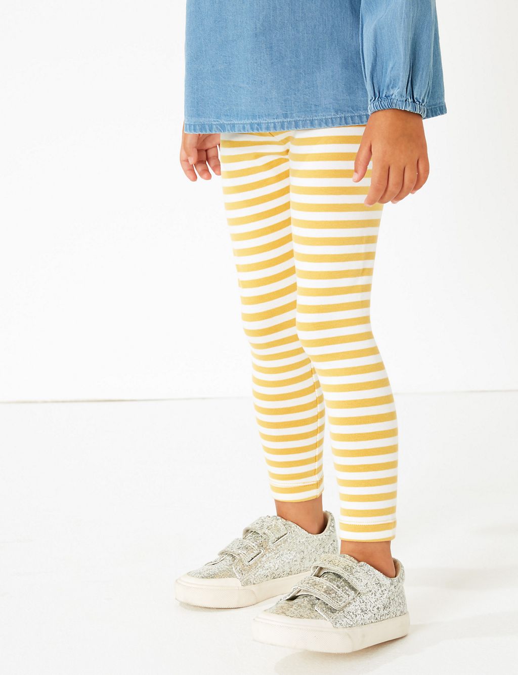 5 Pack Striped Leggings (3 Months - 7 Years) 2 of 8