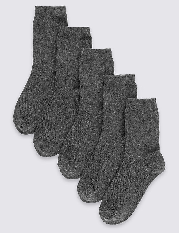 5pk Minecraft™ School Socks Marks & Spencer Boys Clothing Underwear Socks 