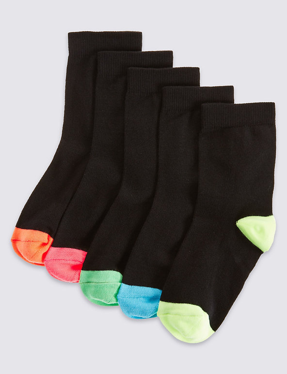 5 Pack of Toe Socks | M&S