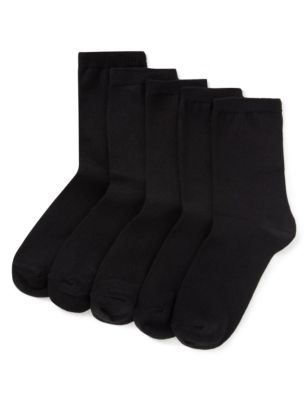 5 Pair Pack Ankle Socks | M&S Collection | M&S