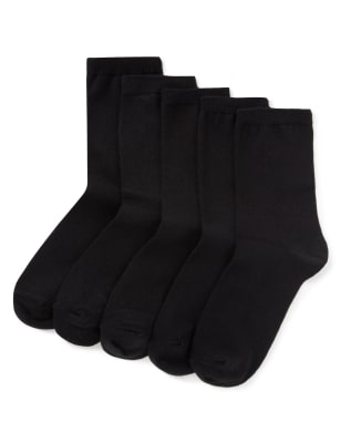 5 Pair Pack Ankle Socks M&S Collection M&S