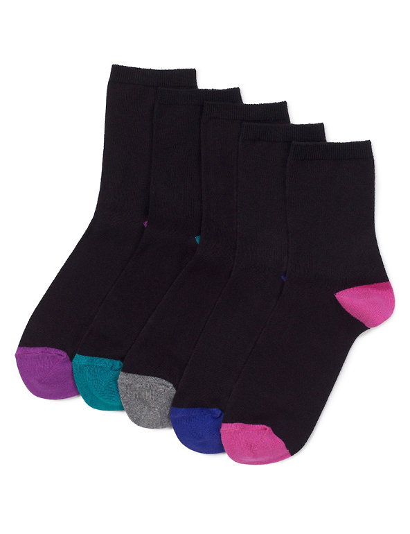 5 Pair Pack Assorted Socks Image 1 of 1