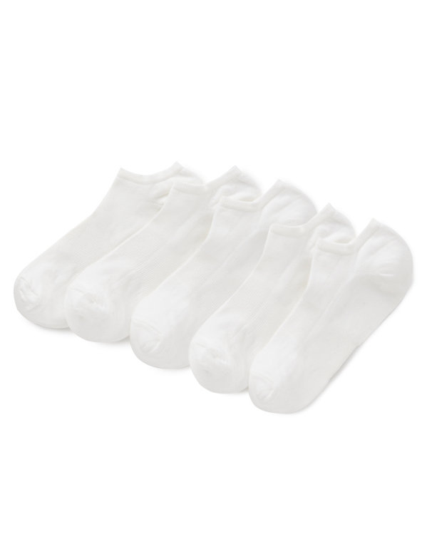 5 Pair Pack Ultimate Comfort Trainer Liner™ Socks Image 1 of 1