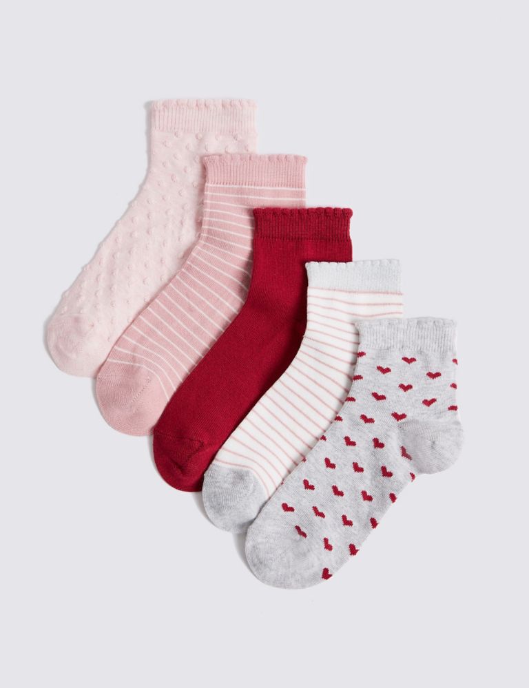 5 Pairs of Socks with Freshfeet™ 1 of 1