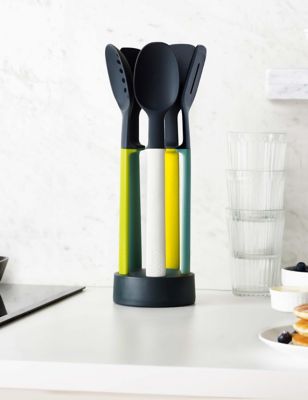 5 Piece Elevate Utensil Set with Stand Image 2 of 4