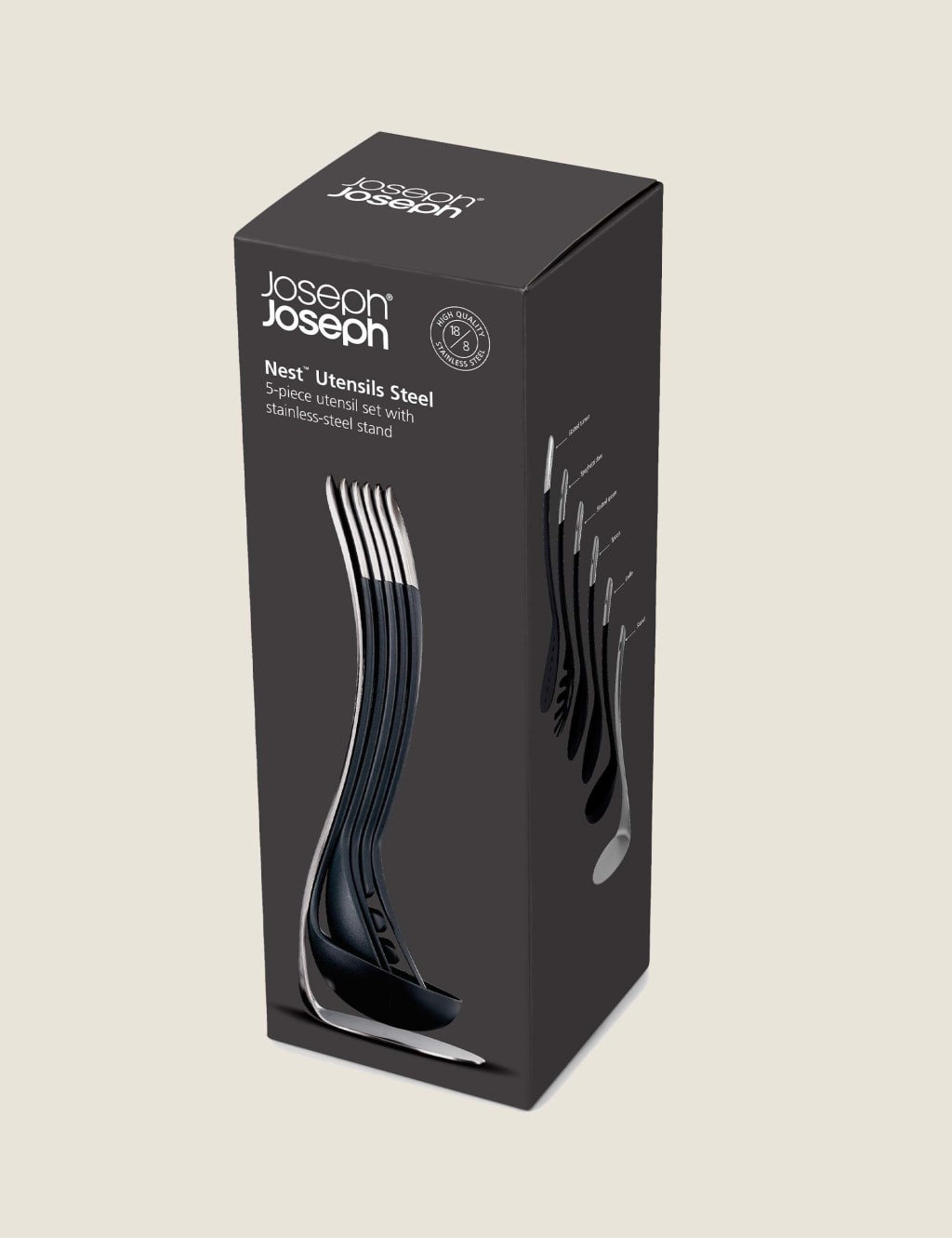 5 Piece Nest™ Steel Utensil Set Joseph Joseph M&S