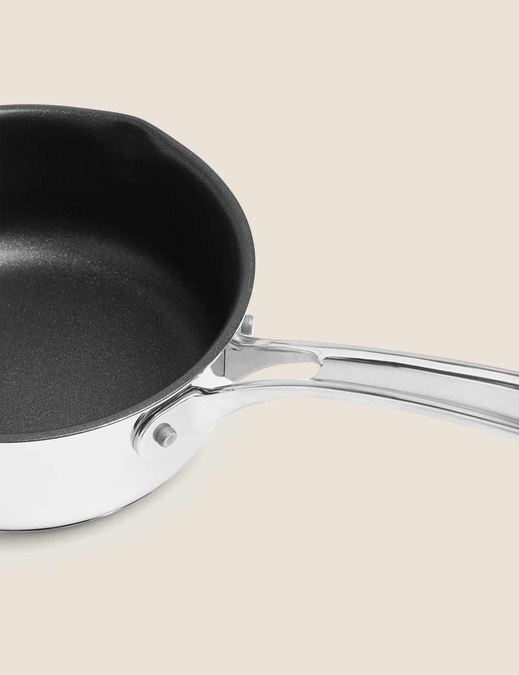 5 Piece Stainless Steel Pan Set M&S Collection M&S