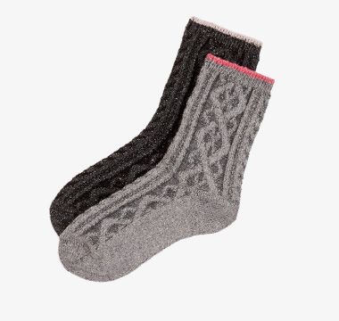 Thermal socks with wool