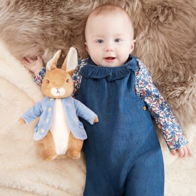 m and s peter rabbit toy