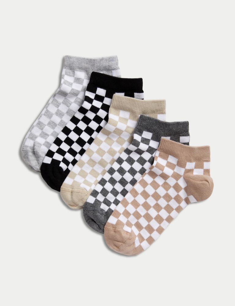 5pk Checkerboard Trainer Liners™ 1 of 2