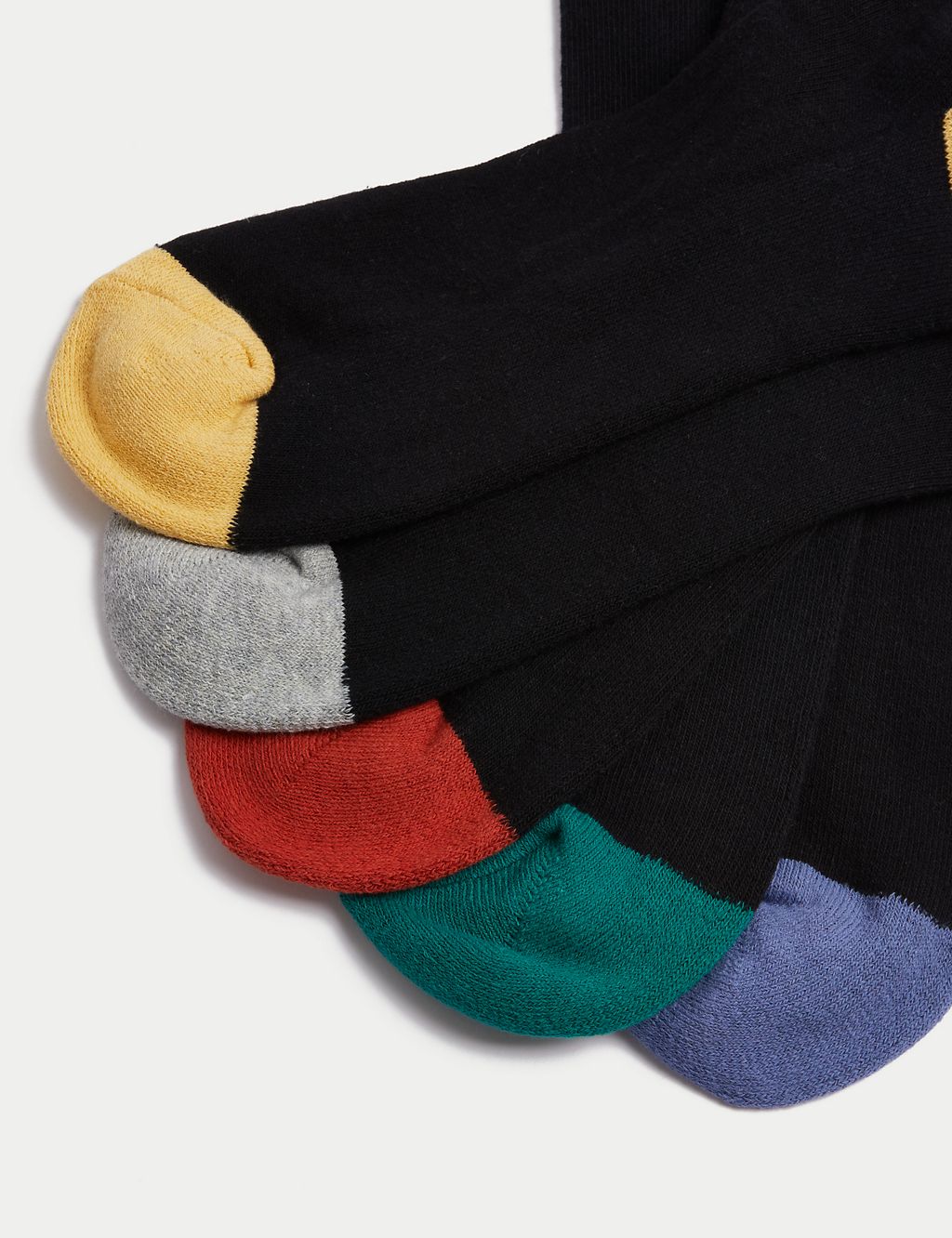 5pk Cool & Fresh™ Cotton Rich Cushioned Socks 2 of 2