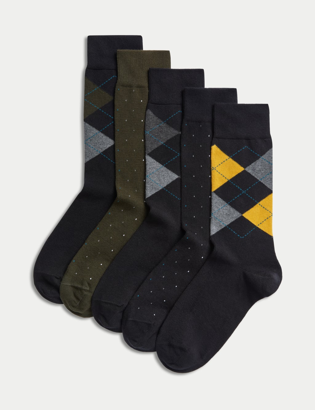 5pk Cool Fresh Cotton Rich Socks M S Collection M S