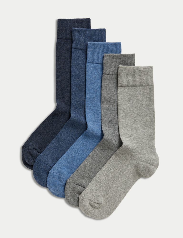 5pk Cool & Fresh™ Cushioned Socks 1 of 3