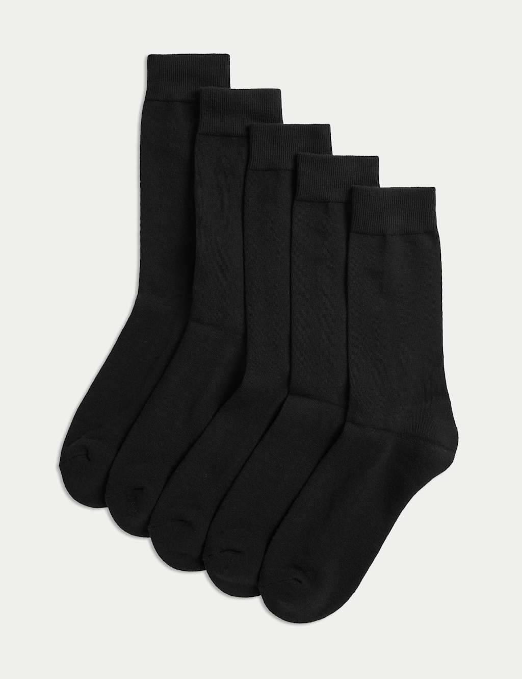5pk Cool & Fresh™ Cushioned Socks M&S Collection M&S