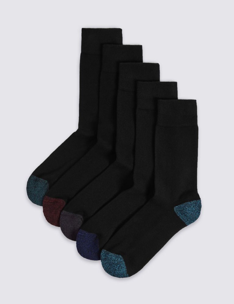 5pk Cool & Freshfeet™ Cushioned Sole Socks 1 of 1