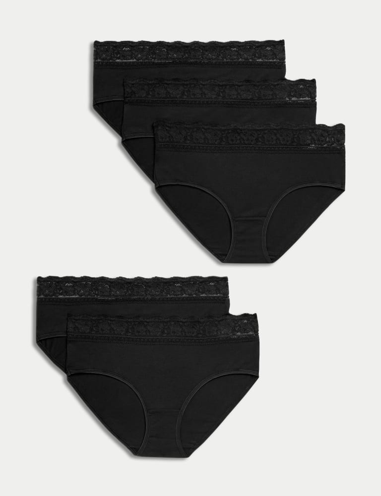 M&S Lace High Rise Midi Knickers – Brand Ministry