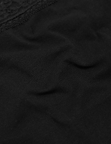 5pk Cotton Lycra® & Lace Knickers 5 of 5