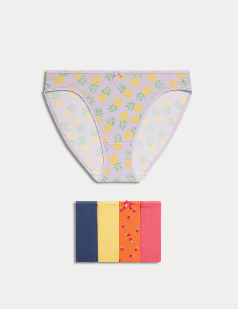 Buy Marks & Spencer Cotton Mix Slim Fit Knickers - Multi-color