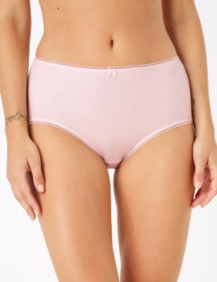 Buy White Midi Knickers 5 Pack 22, Knickers