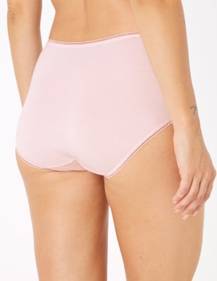 Buy Pink Super Soft Midi Knickers 5 Pack 24, Knickers