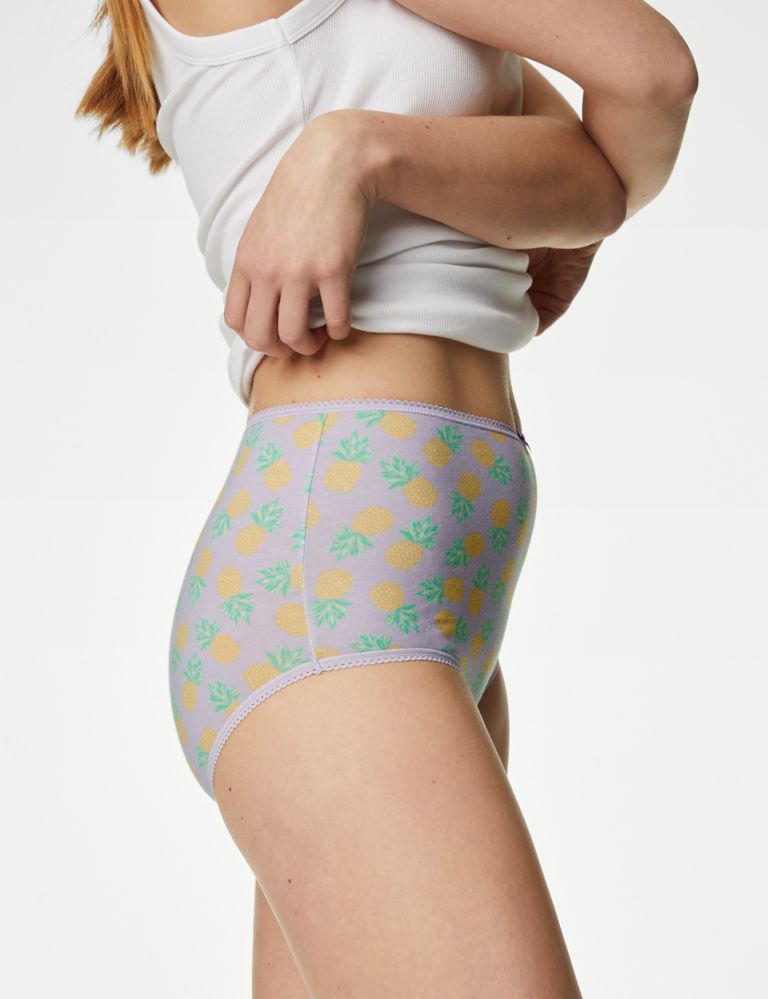 Women's High Waist Stretchable and Flexible Multicolored Printed