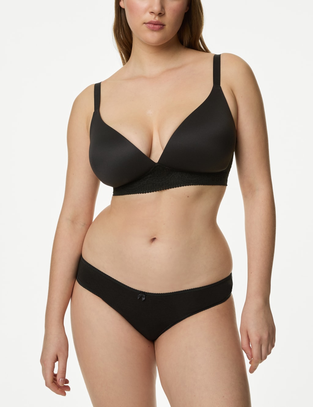 5pk Cotton Rich Brazilian Knickers M&S Collection M&S