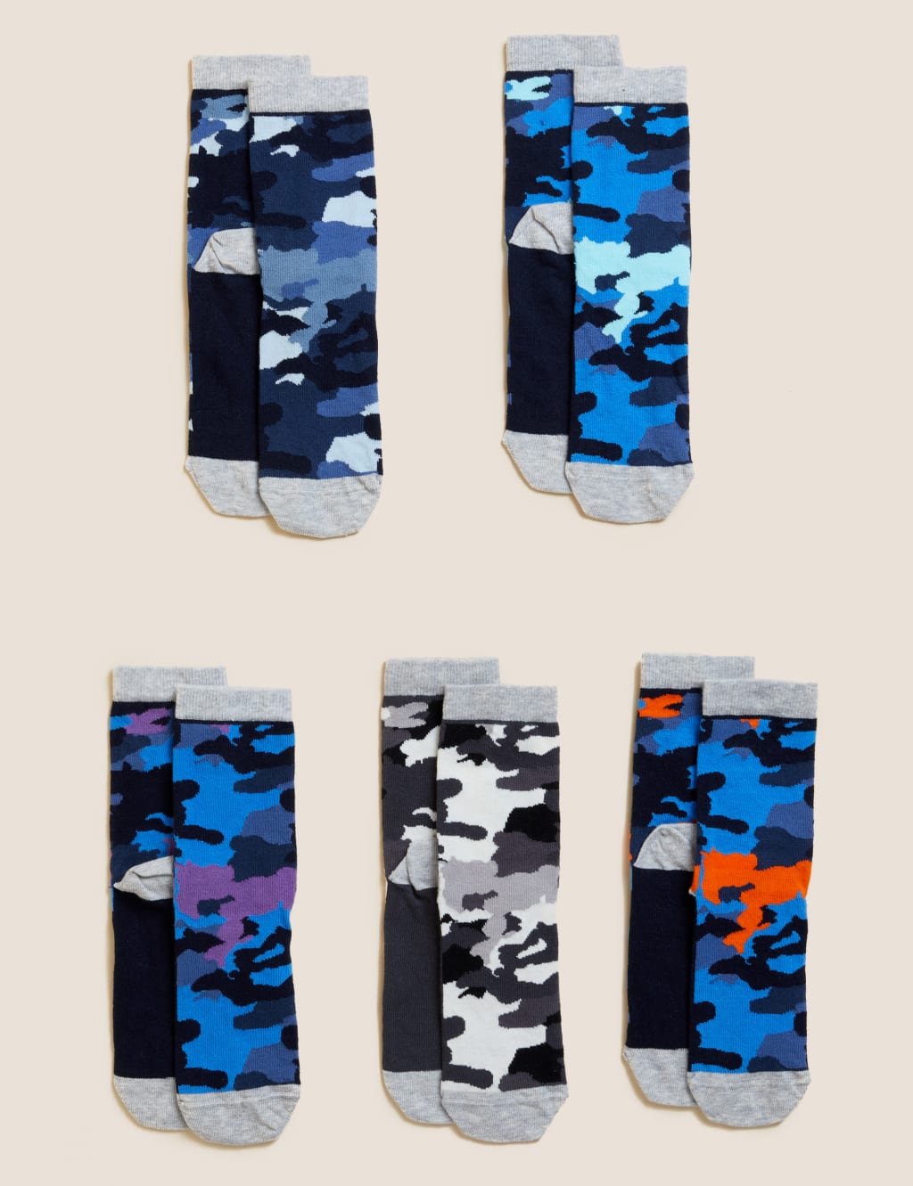 Boys sales camo socks