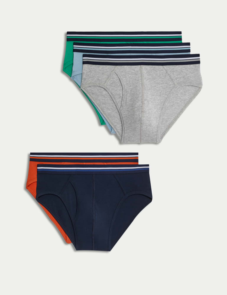 5pk Cotton Rich Cool Fresh Briefs M S Collection M S