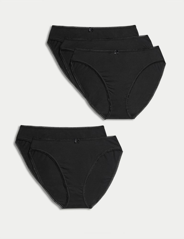 Ladies Underwear Bikini Briefs,100% Cotton Rich Pants Knickers 3/6