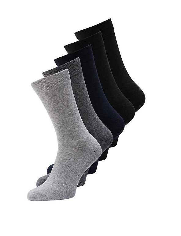 5pk Cotton Rich Socks Image 1 of 1