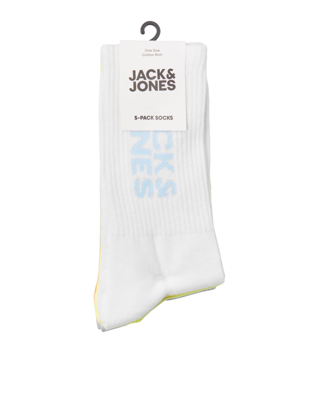 5pk Cotton Rich Socks 5 of 7