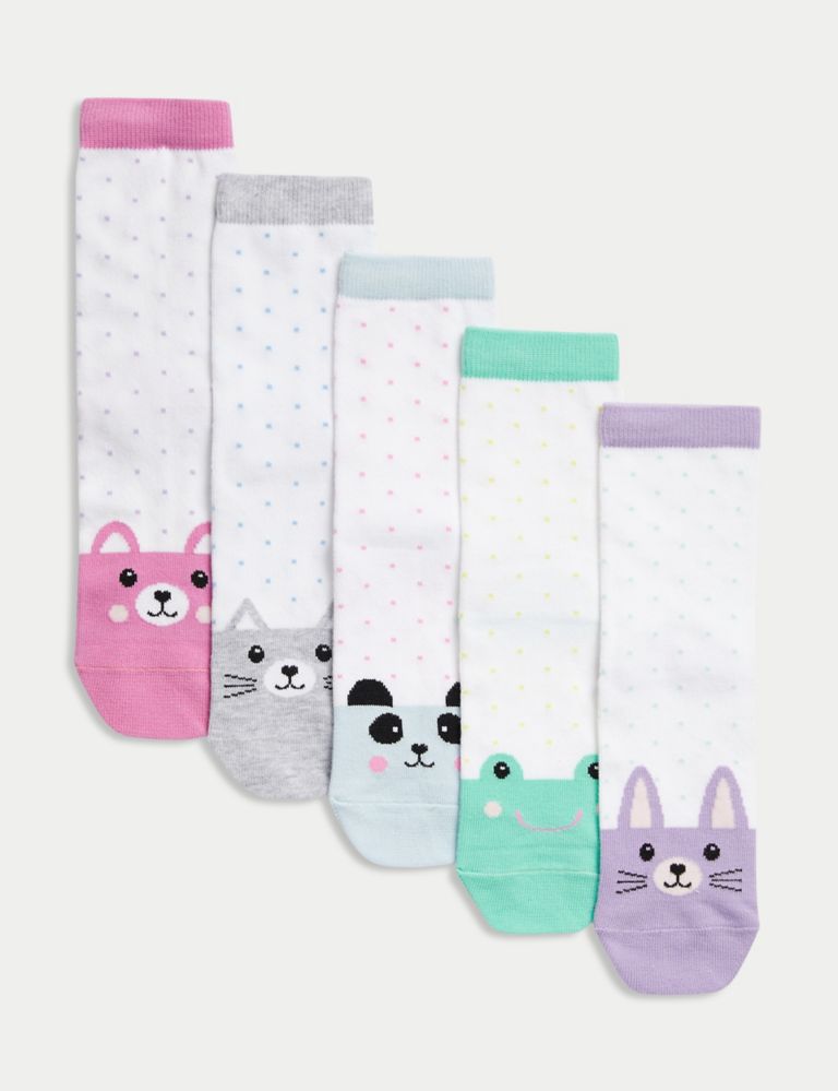 Kids Cotton Socks Cute Mini 5 Pack 3 – Funky Sock Co