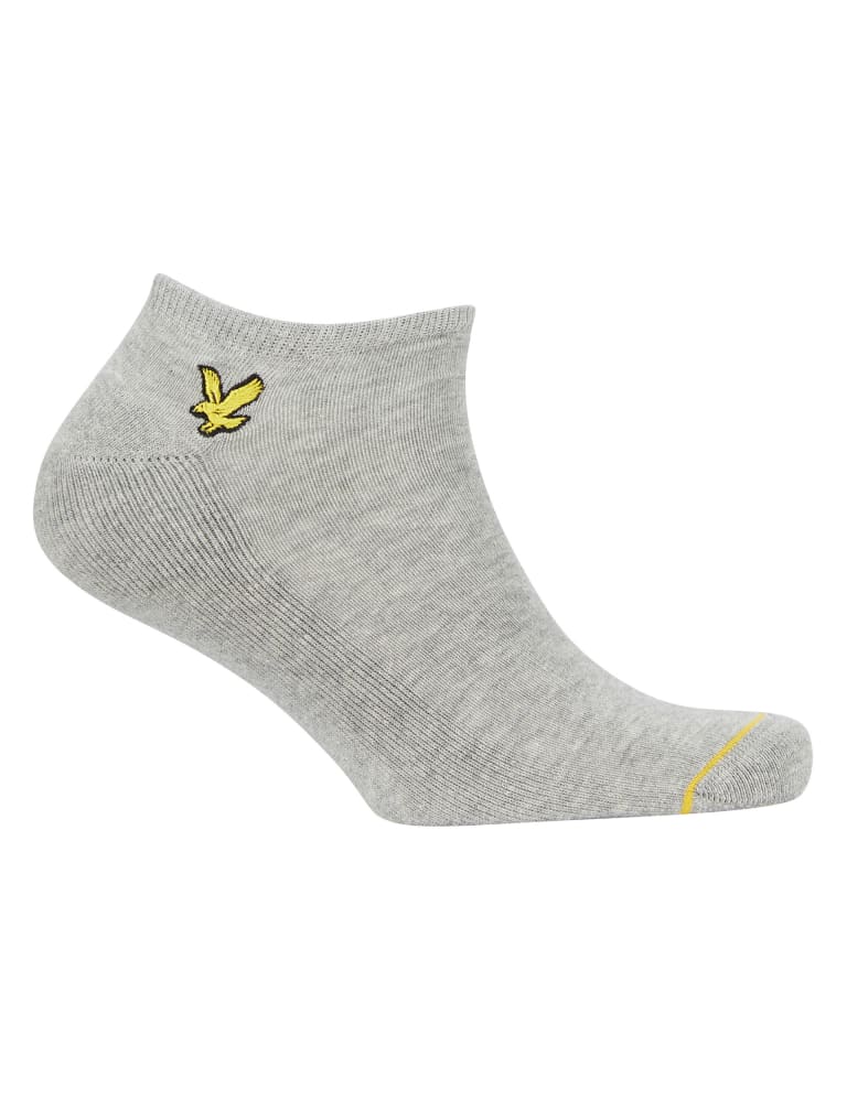 5pk Cotton Rich Trainer Socks 4 of 5