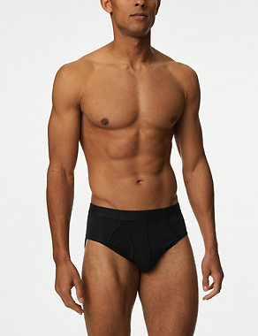 5pk Cotton Stretch Cool & Fresh™ Briefs Image 2 of 3