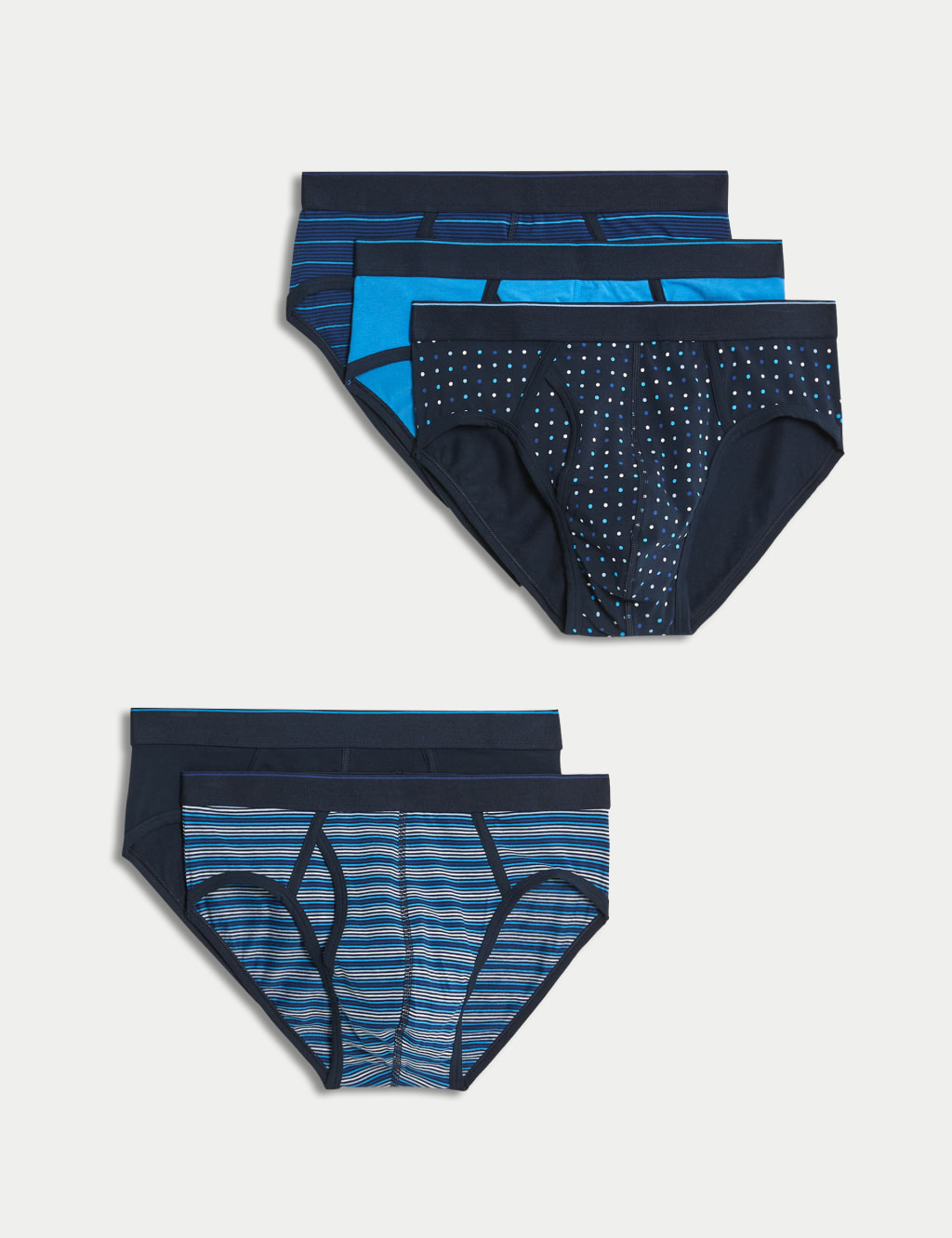 5pk Cotton Stretch Cool Fresh Briefs M S Collection M S